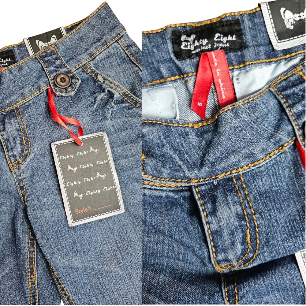 NWT | Vintage Y2K Eighty Eight Low Rise Bootcut Jeans - Picture 3 of 7